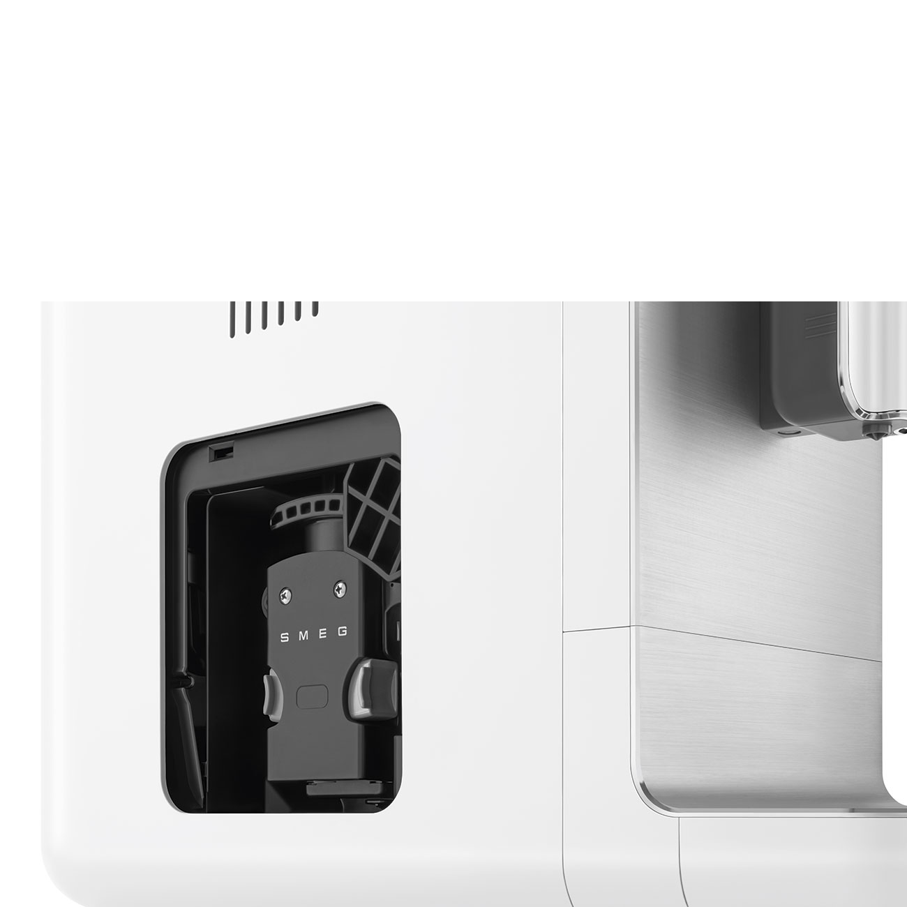 Machine expresso automatique SMEG avec broyeur intégré - Blanc Mat - BCC11WHMEU – Image 2