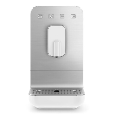 Machine expresso automatique SMEG avec broyeur intégré - Blanc Mat - BCC11WHMEU