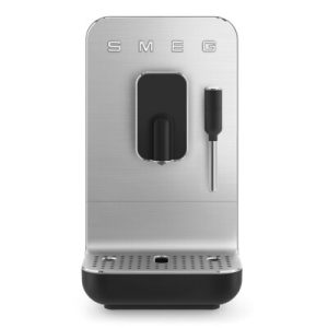 Machine expresso automatique SMEG avec broyeur intégré - Noir Mat - BCC12BLMEU