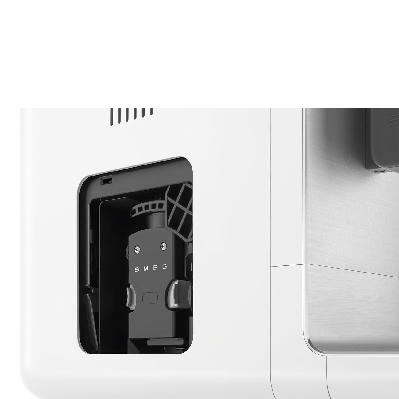 Machine expresso automatique SMEG avec broyeur intégré - Blanc Mat - BCC13WHMEU – Image 2