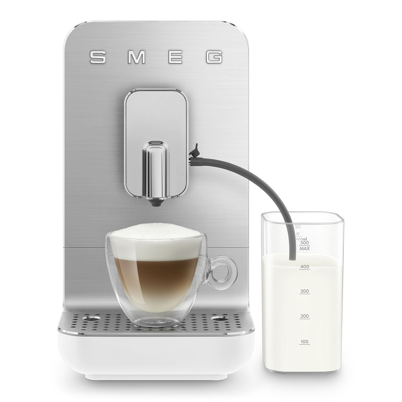 Machine expresso automatique SMEG avec broyeur intégré - Blanc Mat - BCC13WHMEU – Image 4