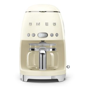 Machine à café filtre SMEG - Crème Brillant - DCF02CREU