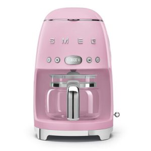 Machine à café filtre SMEG - Rose Brillant - DCF02PKEU