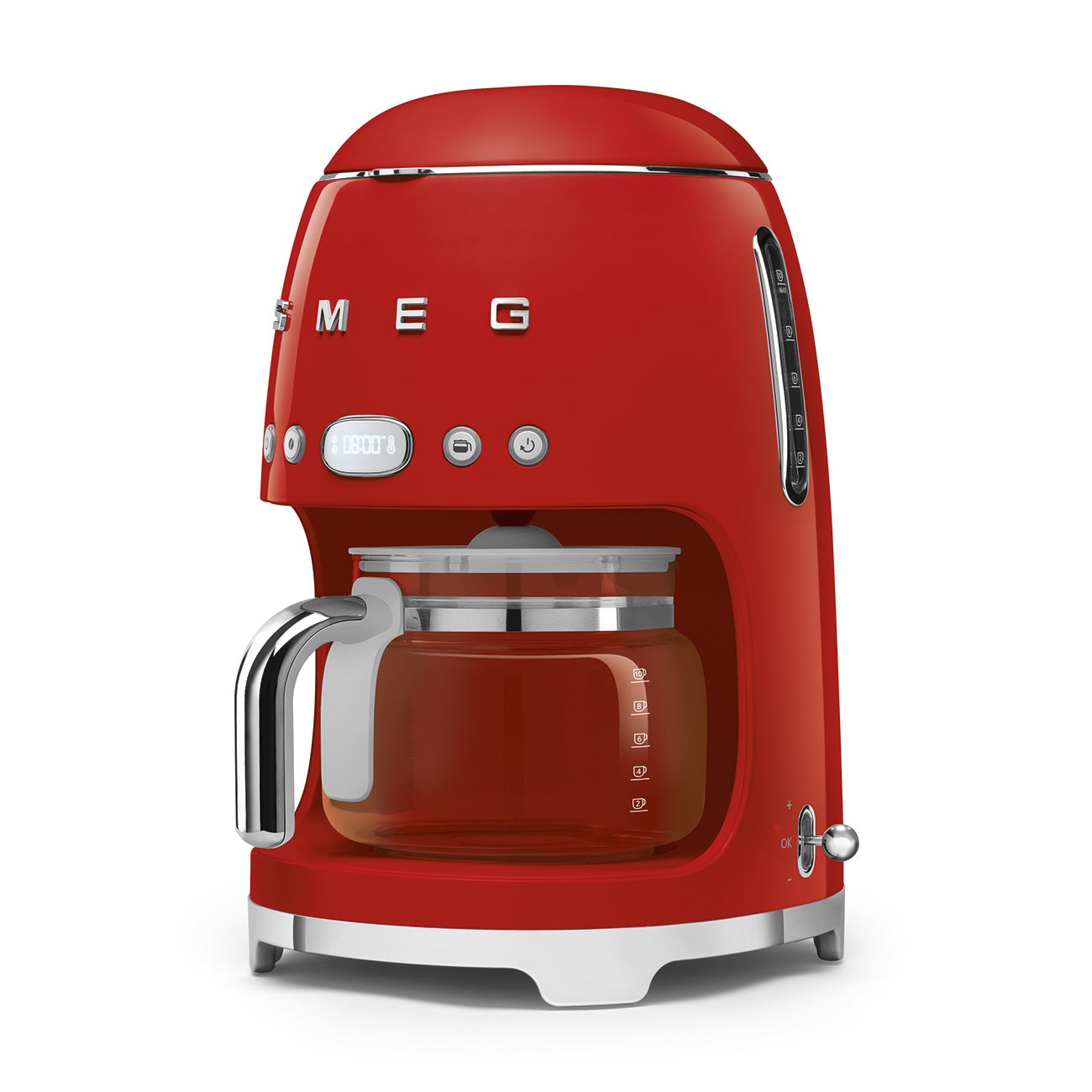 Machine à café filtre SMEG - Rouge Brillant - DCF02RDEU – Image 2