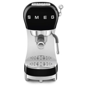 Machine expresso manuelle SMEG - Noir Brillant - ECF02BLEU