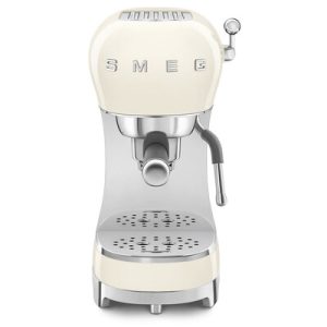 Machine expresso manuelle SMEG - Crème Brillant - ECF02CREU