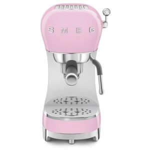 Machine expresso manuelle SMEG - Rose Brillant - ECF02PKEU