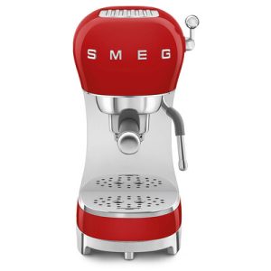 Machine expresso manuelle SMEG - Rouge Brillant - ECF02RDEU