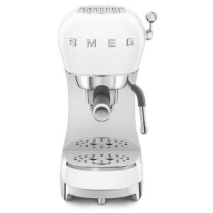 Machine expresso manuelle SMEG - Blanc Brillant - ECF02WHEU