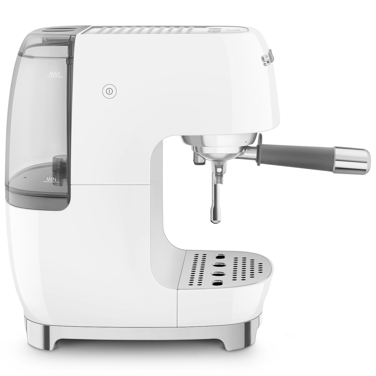 Machine expresso manuelle SMEG avec broyeur intégré - Blanc Brillant - ECF03WHEU – Image 3