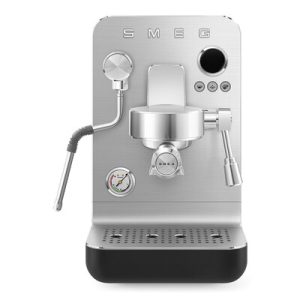 Machine à café semi-professionnelle SMEG - Noir Mat - EMC02BLMEU
