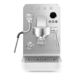 Machine à café semi-professionnelle SMEG - Blanc Mat - EMC02WHMEU