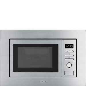 Micro-ondes SMEG FMI020X encastrable gril - Inox