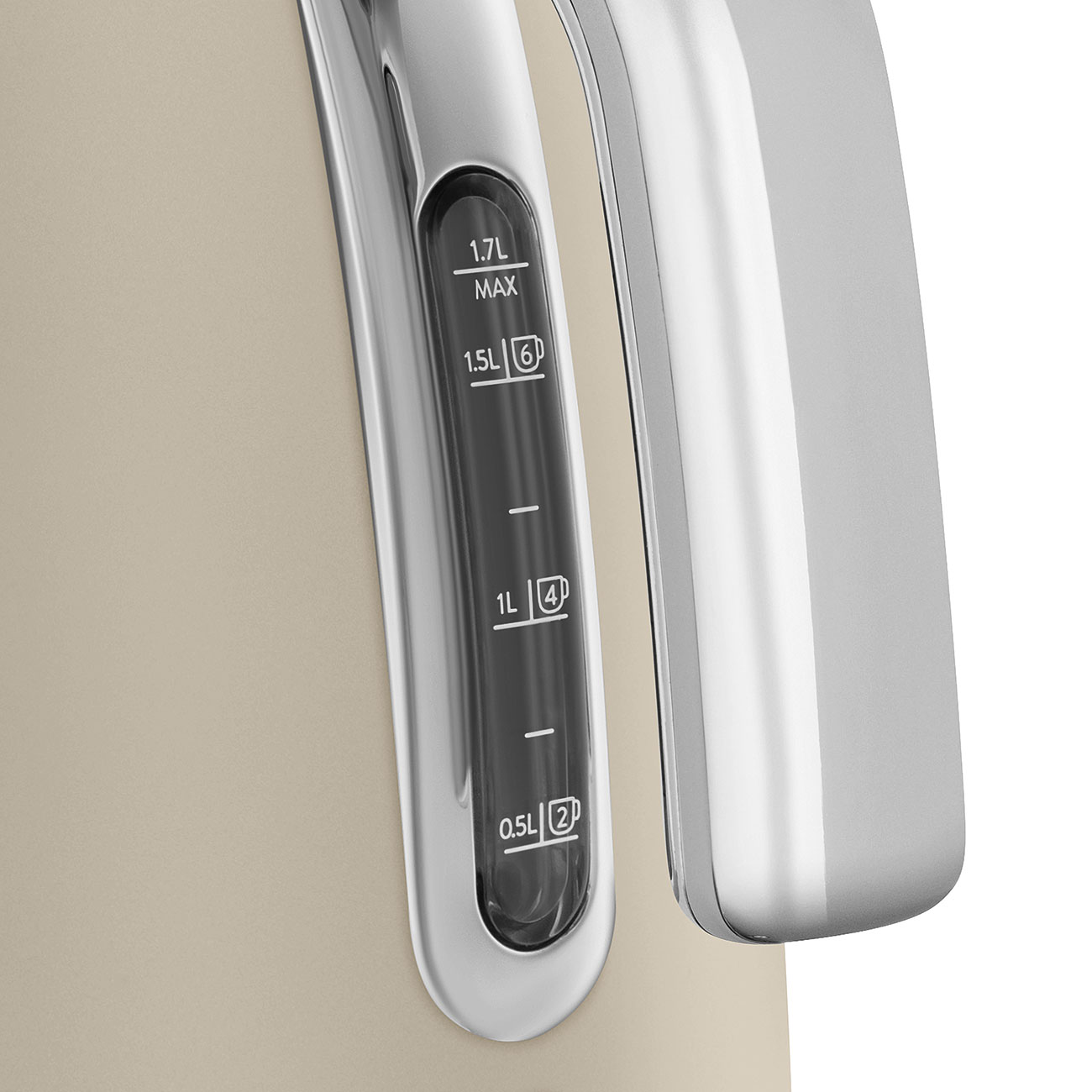 Bouilloire SMEG 1,7L Années 50 - Beige Lin – Image 11