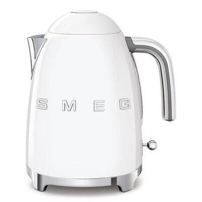 Bouilloire SMEG 1,7L Années 50 - Blanc