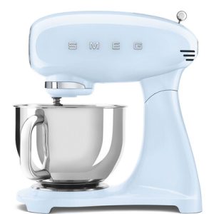 Robot pâtissier SMEG SMF05 1000W Années 50 - Bleu Azur