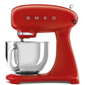 Robot pâtissier SMEG SMF05 1000W Années 50 - Rouge