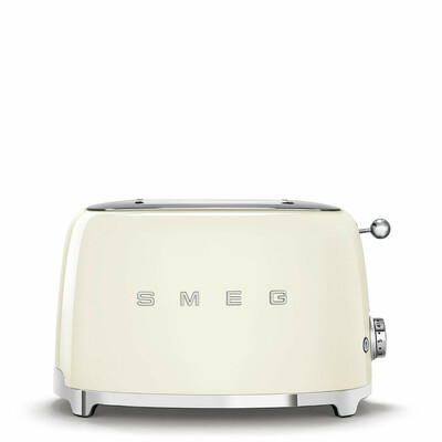 Grille-pain SMEG 2 tranches Années 50 - Crème
