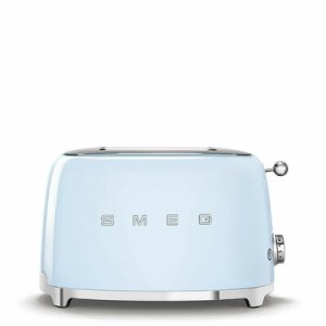 Grille-pain SMEG 2 tranches Années 50 - Bleu Azur