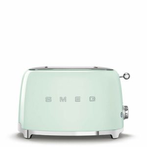 Grille-pain SMEG 2 tranches Années 50 - Vert d'Eau