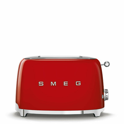Grille-pain SMEG 2 tranches Années 50 - Rouge