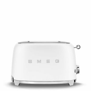 Grille-pain SMEG 2 tranches Années 50 - Blanc Mat