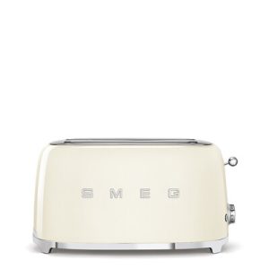 Grille-pain SMEG 4 tranches / 2 fentes Années 50 - Crème