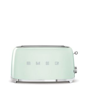 Grille-pain SMEG 4 tranches / 2 fentes Années 50 - Vert d'Eau