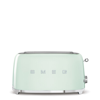 Grille-pain SMEG 4 tranches / 2 fentes Années 50 - Vert d'Eau