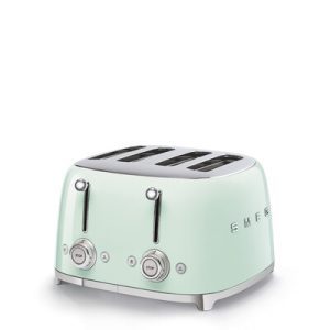 Grille-pain SMEG 4 tranches / 4 fentes Années 50 - Vert d'Eau
