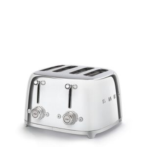 Grille-pain SMEG 4 tranches / 4 fentes Années 50 - Acier