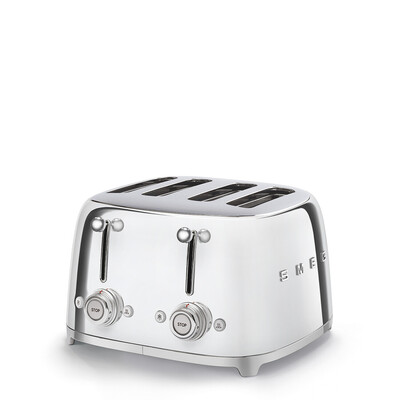 Grille-pain SMEG 4 tranches / 4 fentes Années 50 - Acier