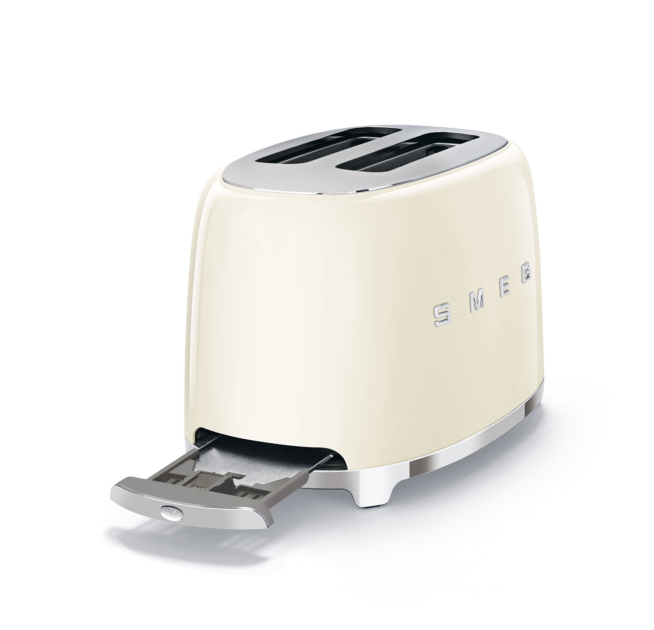 Grille-pain SMEG 2 tranches Années 50 - Crème – Image 2