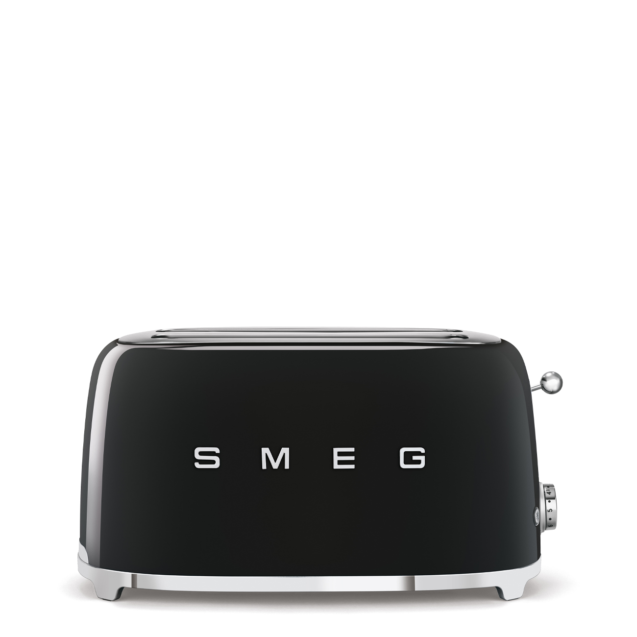 Grille-pain SMEG 4 tranches / 2 fentes Années 50 - Noir – Image 3