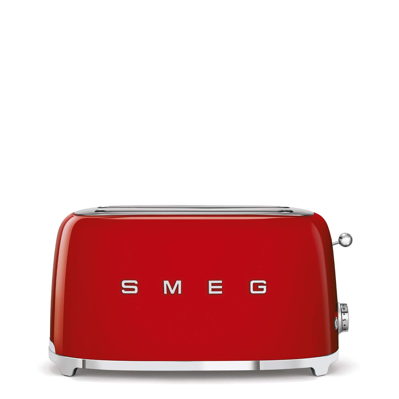 Grille-pain SMEG 4 tranches / 2 fentes Années 50 - Rouge – Image 2