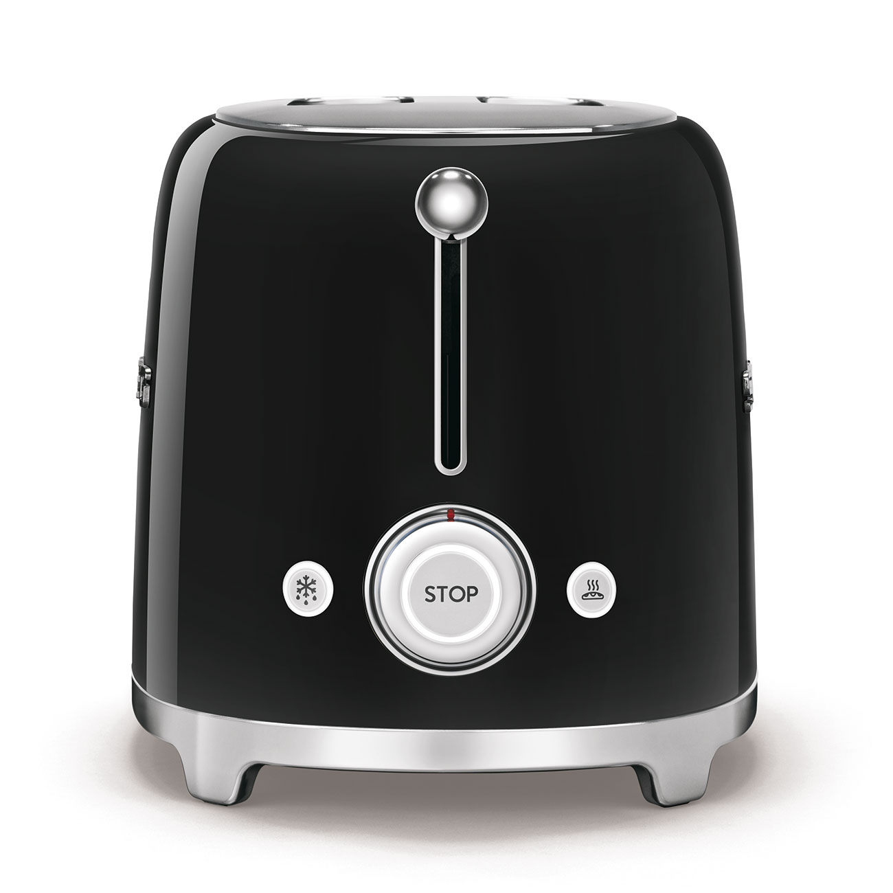 Grille-pain SMEG 4 tranches / 2 fentes Années 50 - Noir – Image 2
