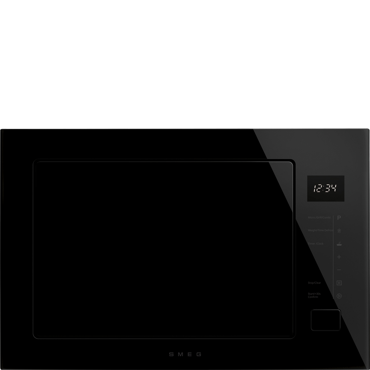 Micro-ondes SMEG FMI225BI encastrable gril - Noir – Image 3