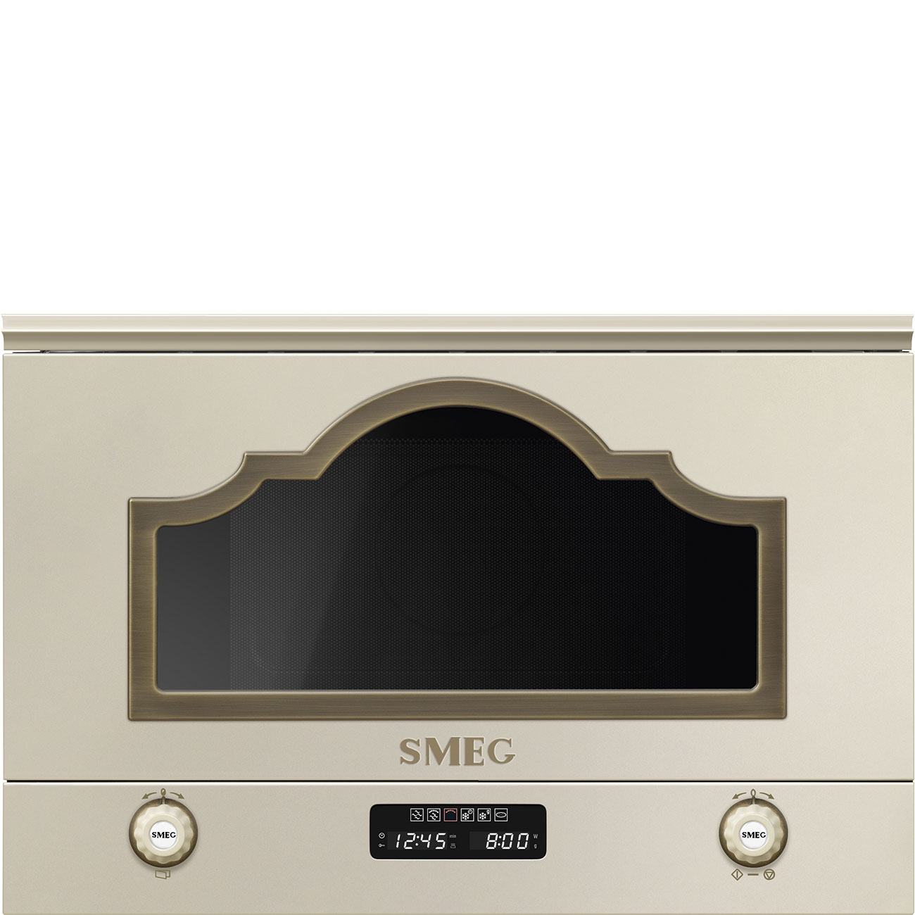 Micro-ondes SMEG MP722PO encastrable gril - Crème – Image 3