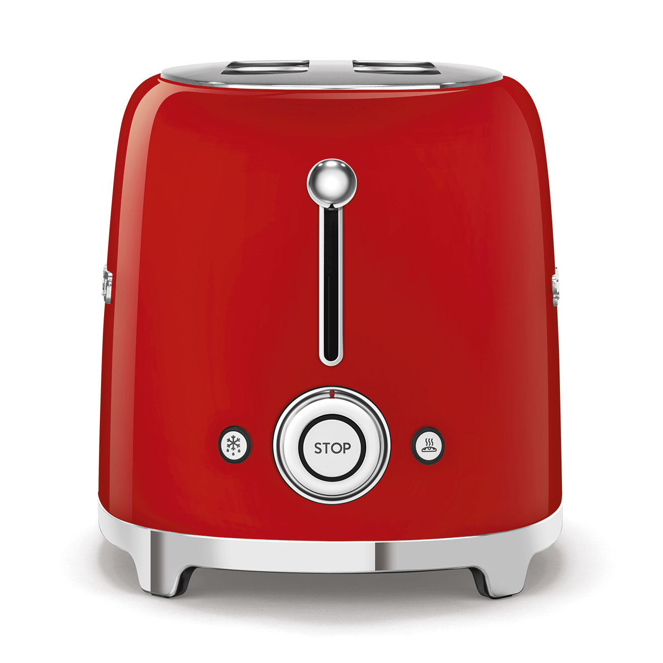 Grille-pain SMEG 4 tranches / 2 fentes Années 50 - Rouge – Image 4