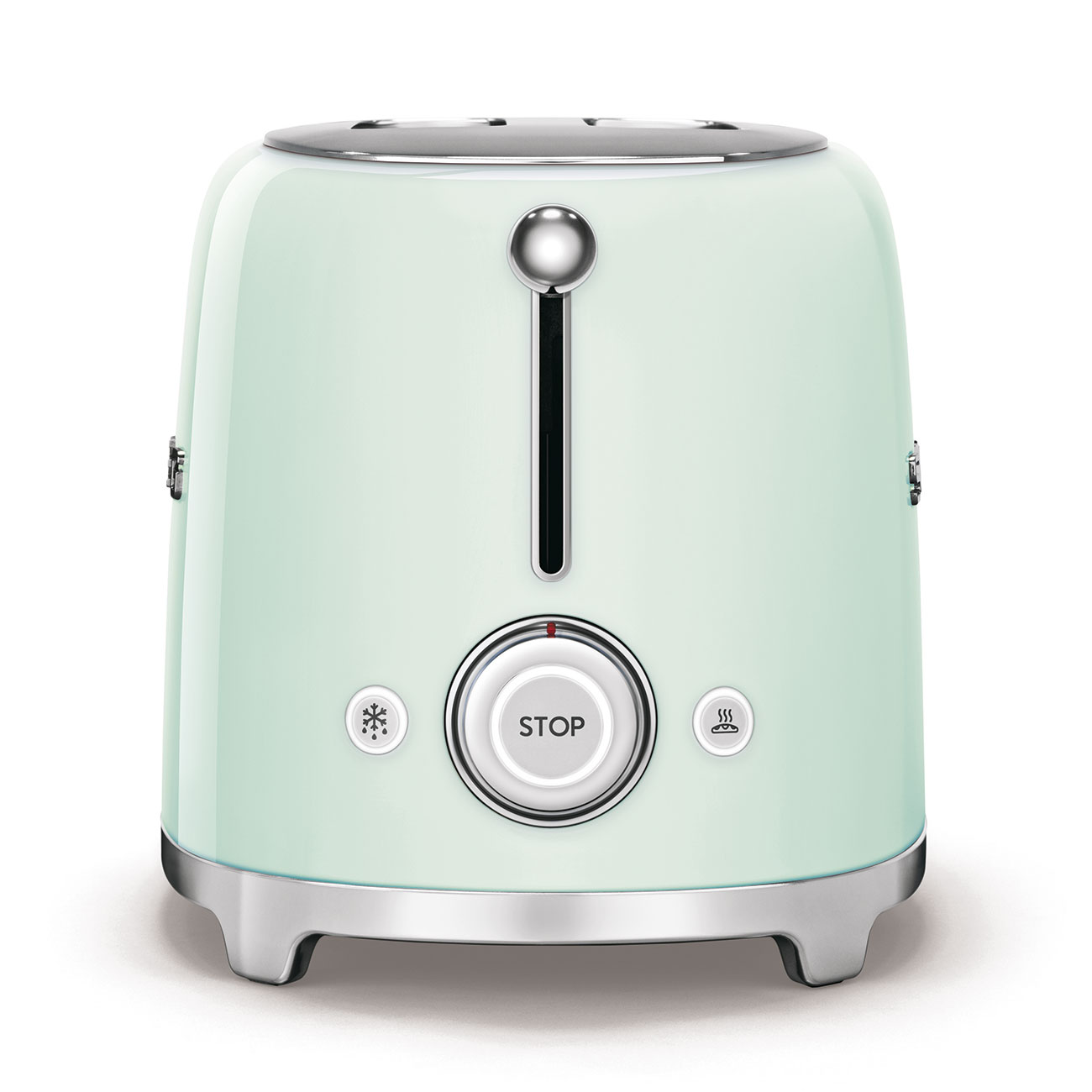 Grille-pain SMEG 4 tranches / 2 fentes Années 50 - Vert d'Eau – Image 3