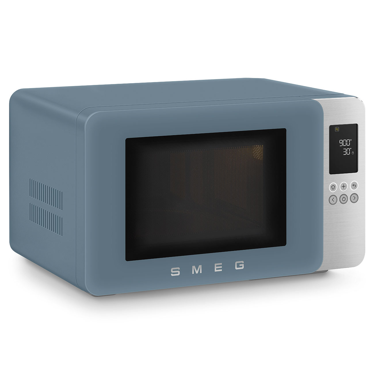 Micro-ondes SMEG MOC01SBMEU pose libre gril - Bleu Orage – Image 5