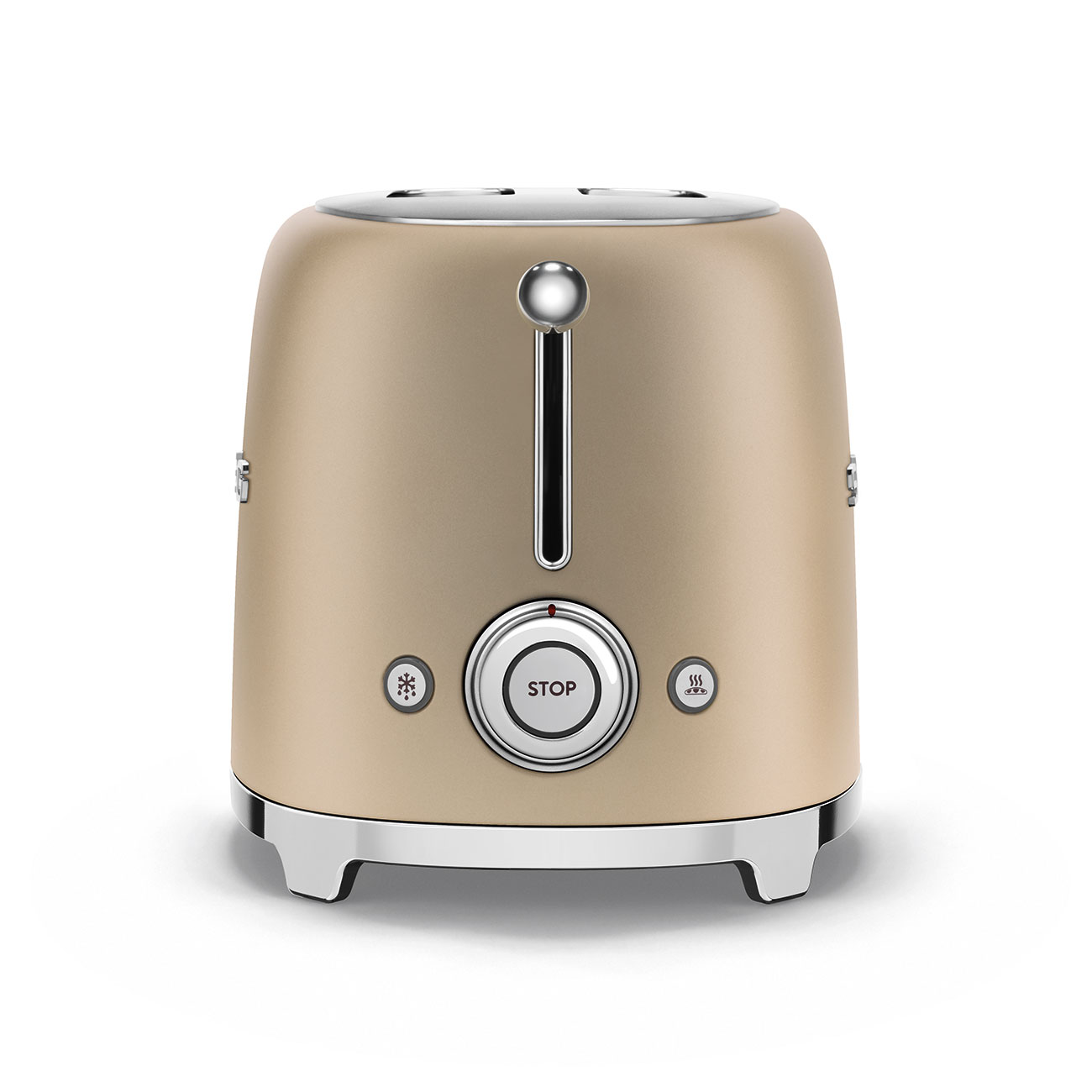 Grille-pain SMEG 2 tranches Années 50 - Or Mat – Image 6