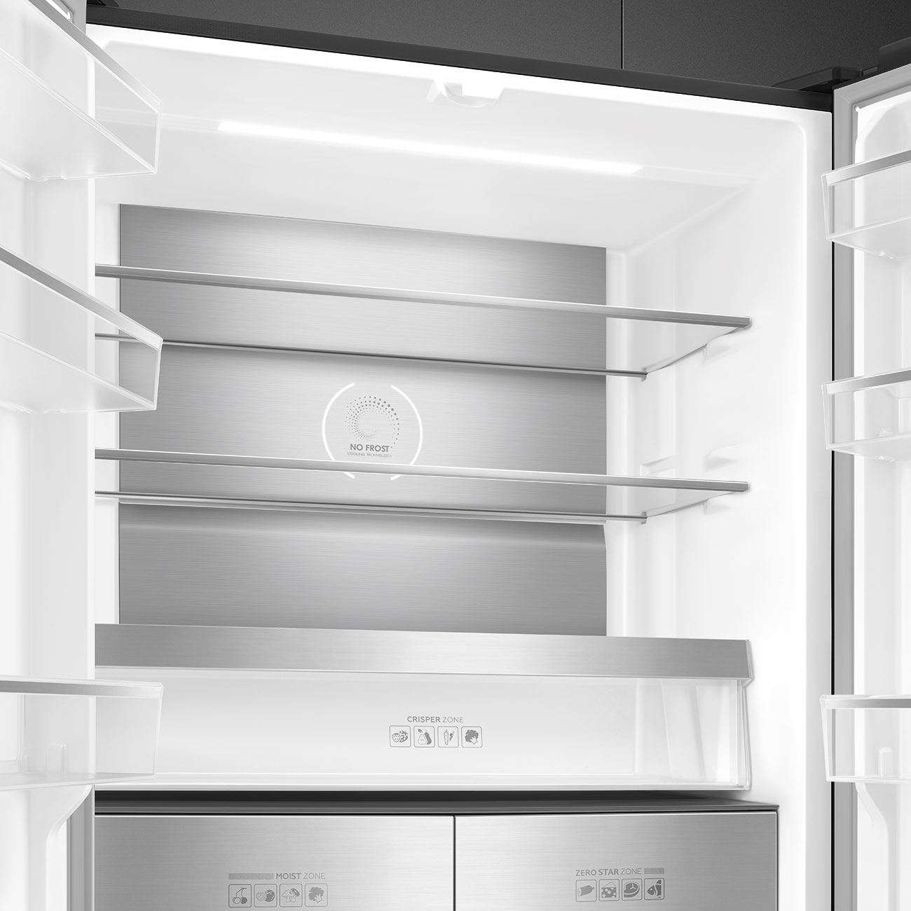 Réfrigérateur SMEG Universel 4 portes - Dark Inox Look – Image 3