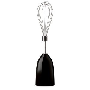 Mixeur Plongeant SMEG Années 50 - Noir (avec accessoires)