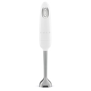 Mixeur Plongeant SMEG Années 50 - Blanc (avec accessoires)