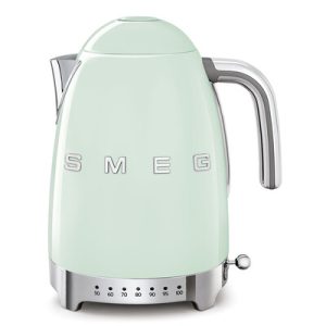 Bouilloire SMEG 1,7L Températures Réglables Années 50 - Vert d'Eau
