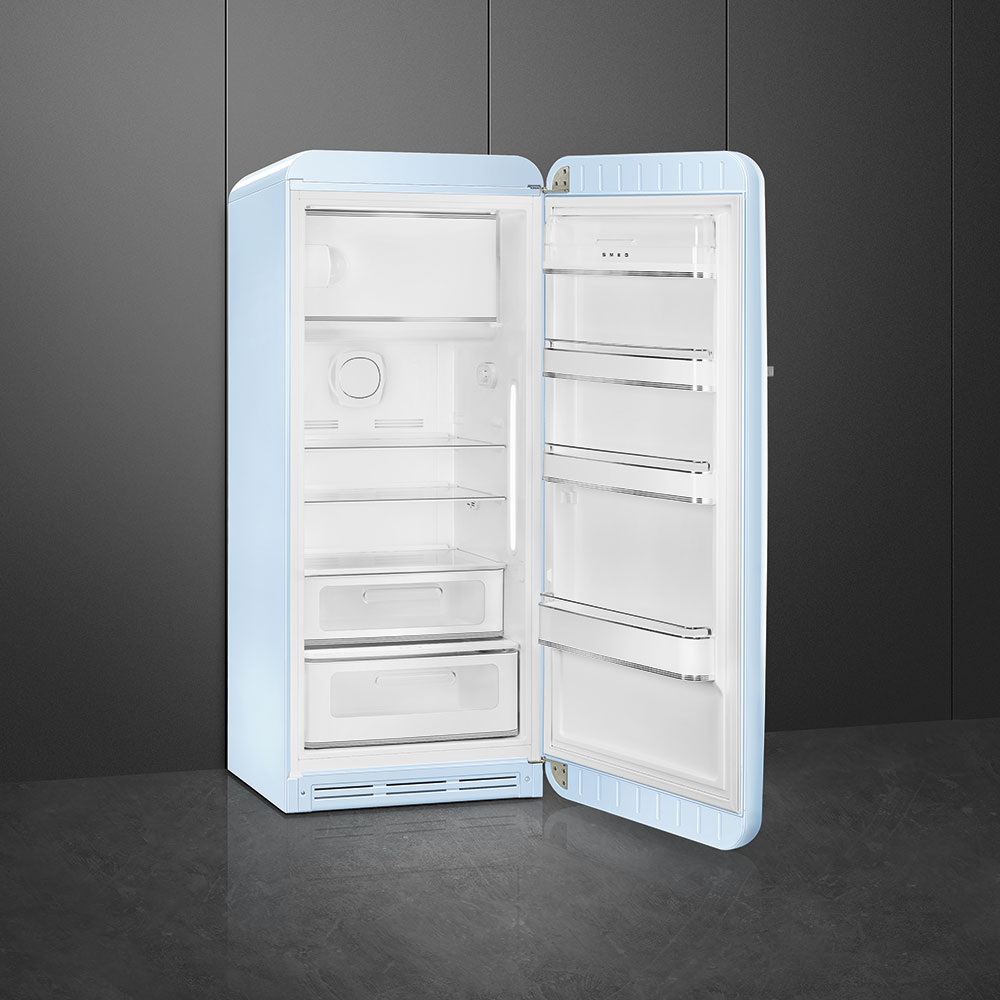 Réfrigérateur Une porte Bleu Azur Esthétique Années 50 – Image 2