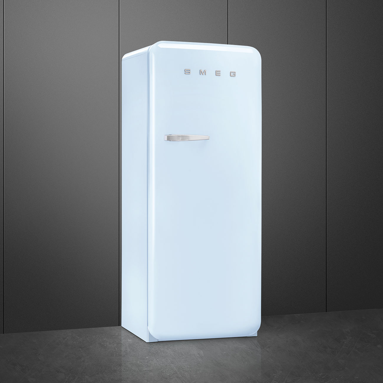 Réfrigérateur Une porte Bleu Azur Esthétique Années 50 – Image 3