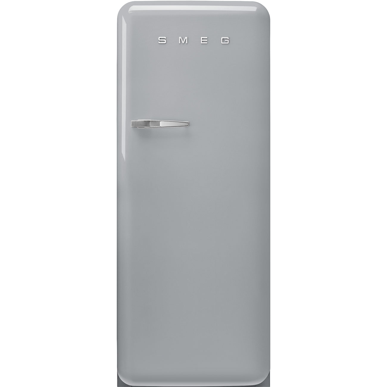 Réfrigérateur Une porte Gris métal Esthétique Années 50