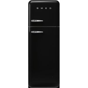 Réfrigérateur Deux portes Noir Esthétique Années 50